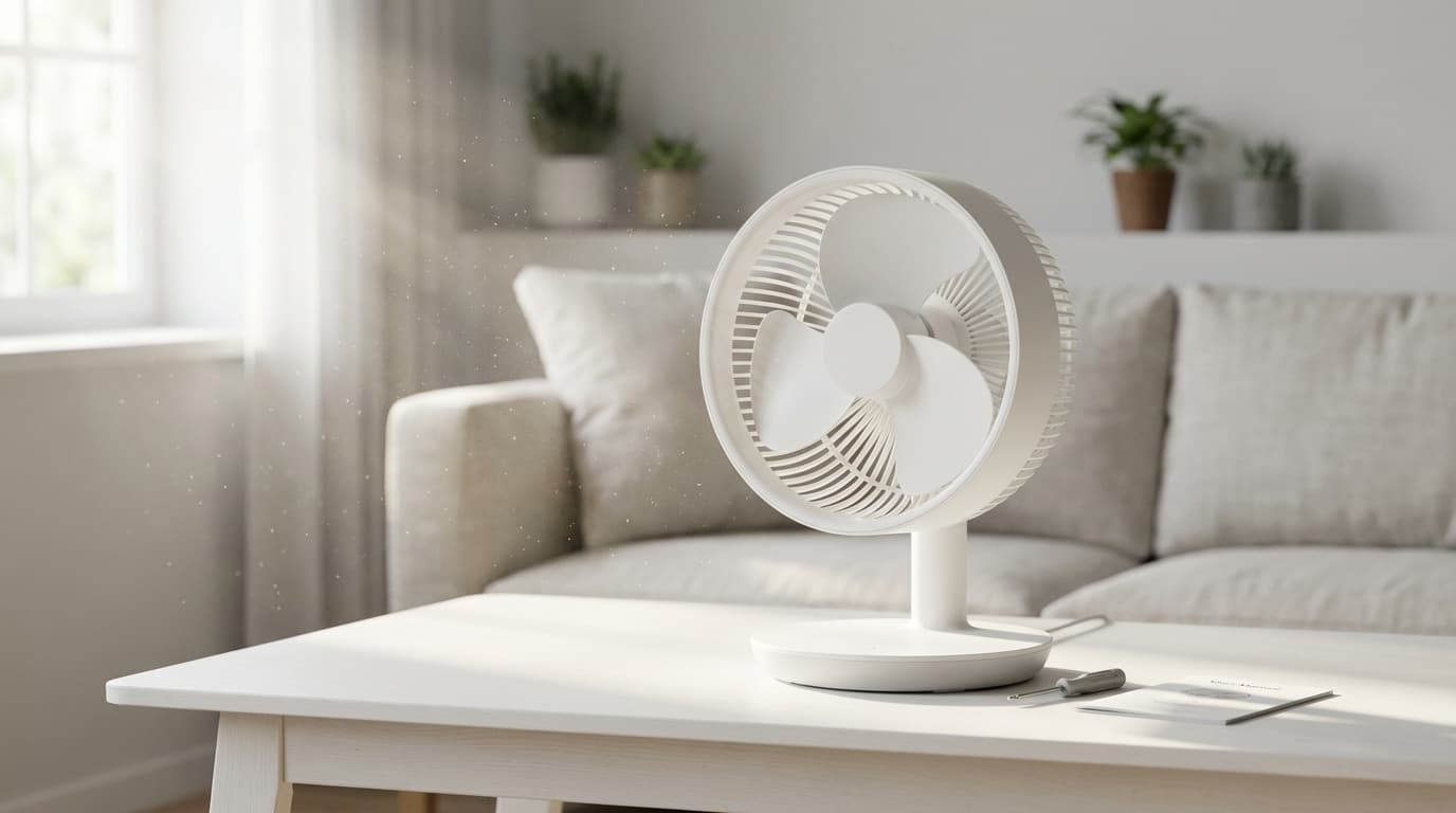 サーキュレーターが動かない・回らないトラブルのイメージ