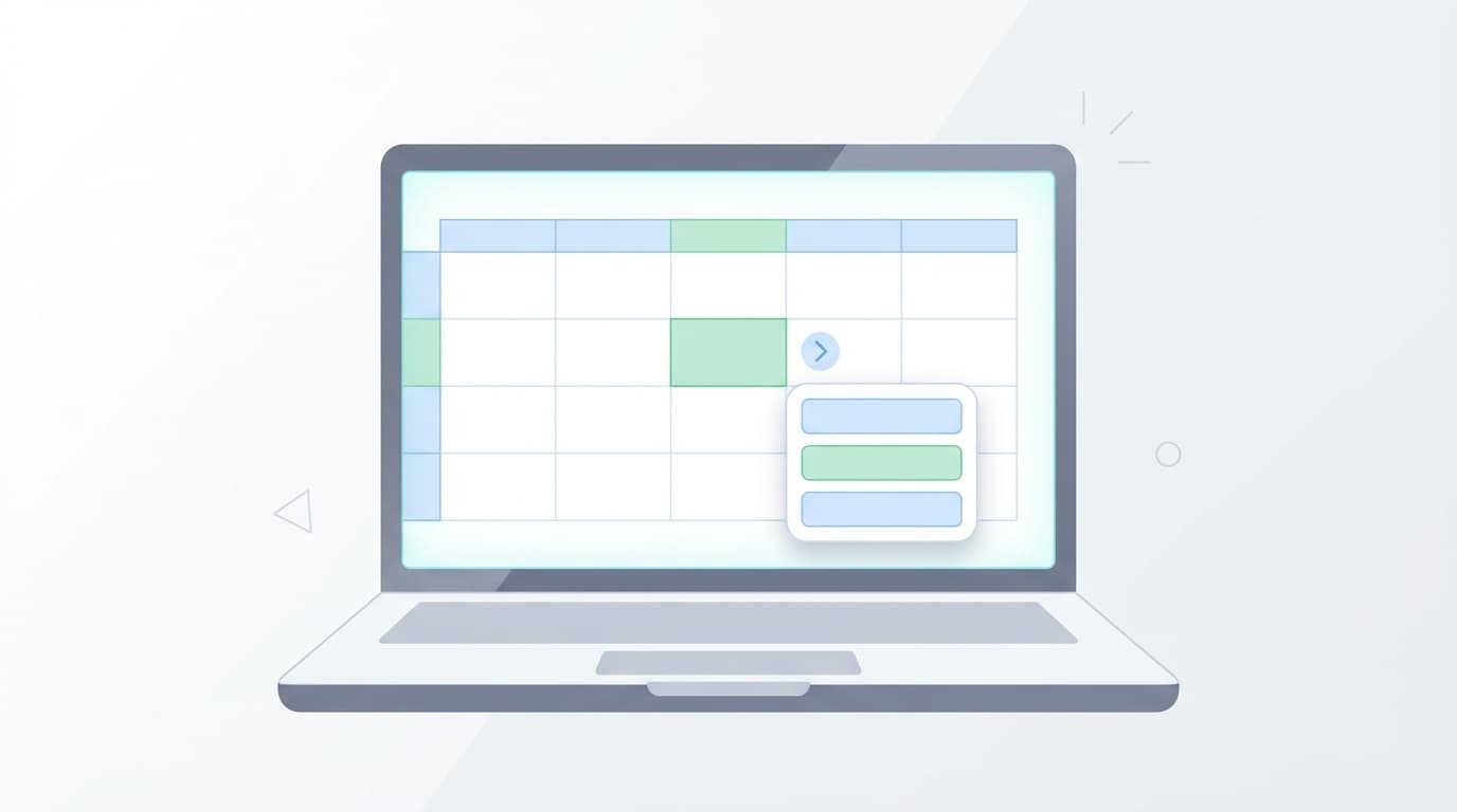 Excelのプルダウンリスト(ドロップダウン)が表示されない問題の対処法イメージ