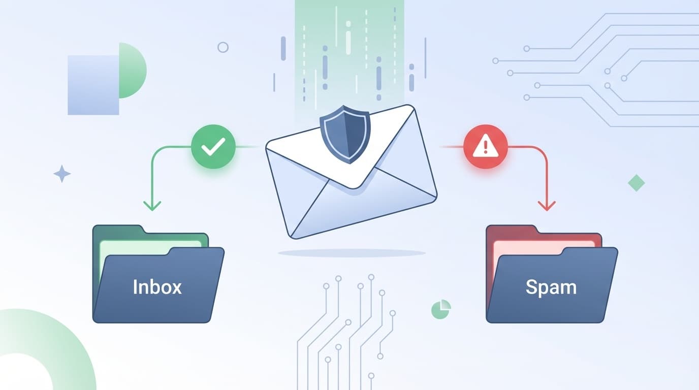 Gmailの迷惑メールフィルタで大事なメールが誤判定される問題の対処法イメージ