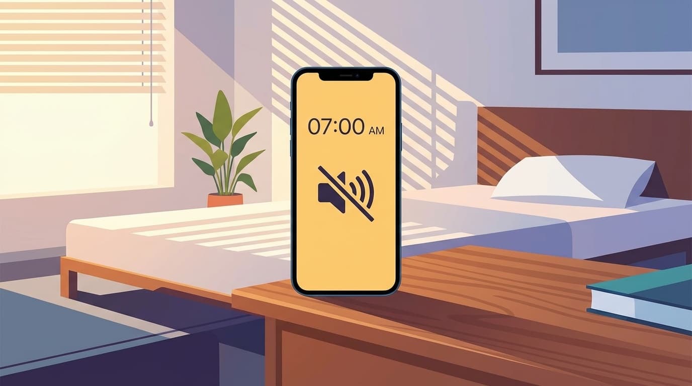 iPhoneのアラームが鳴らない問題の対処法イメージ