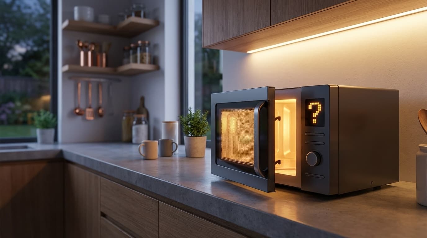 電子レンジが動かない・温まらないトラブルのイメージ画像