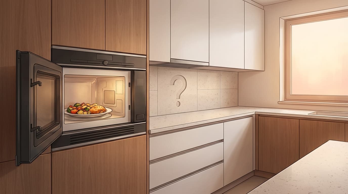 電子レンジが動くのに温まらない原因と対処法のイメージ