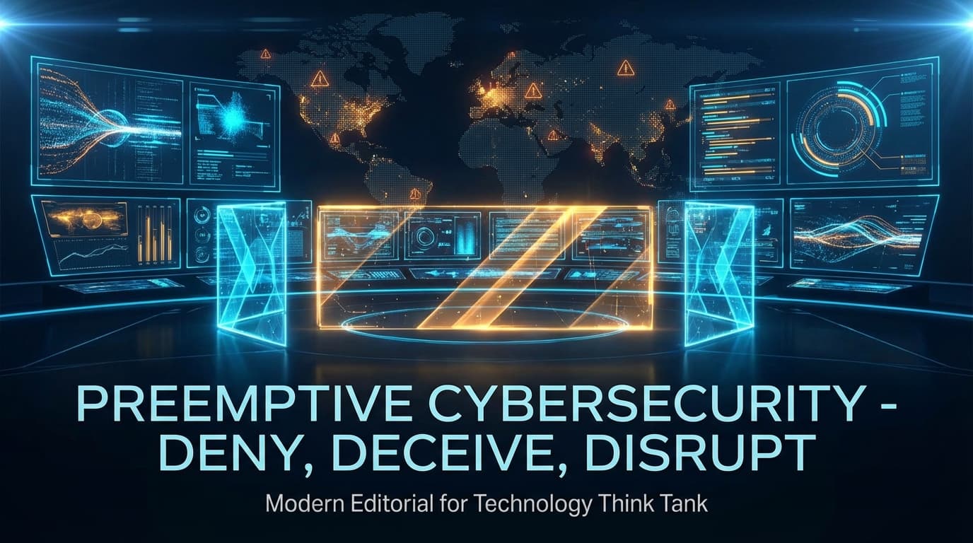 プリエンプティブ・サイバーセキュリティ ── 検知・対応から「予防・欺瞞・妨害」へのパラダイムシフト