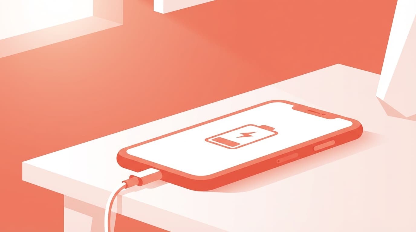 スマホが充電できない・充電が遅いときの原因と対処法のイメージ画像